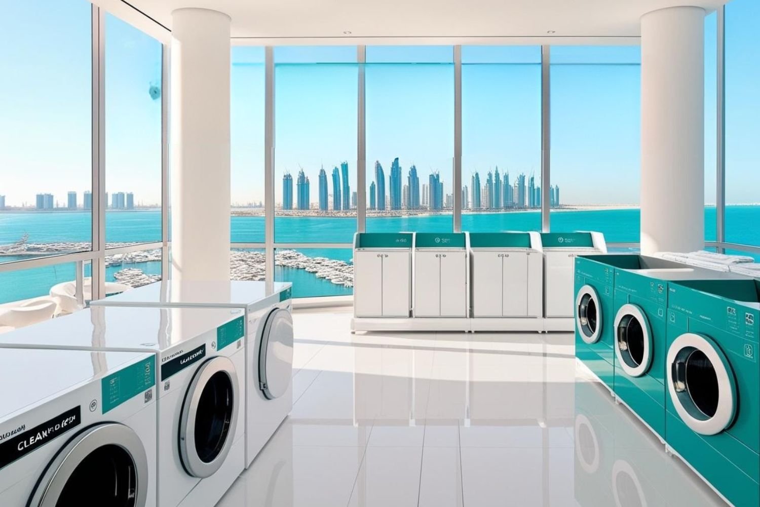 Laundry Services Available in Dubai Marina-clean tech__