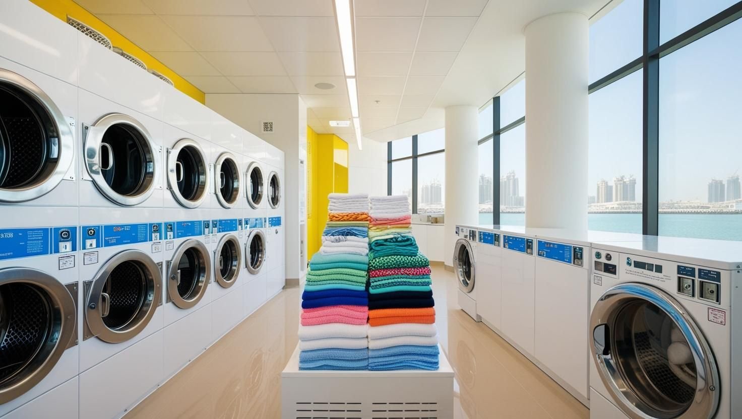 Dubai Harbour laundry services